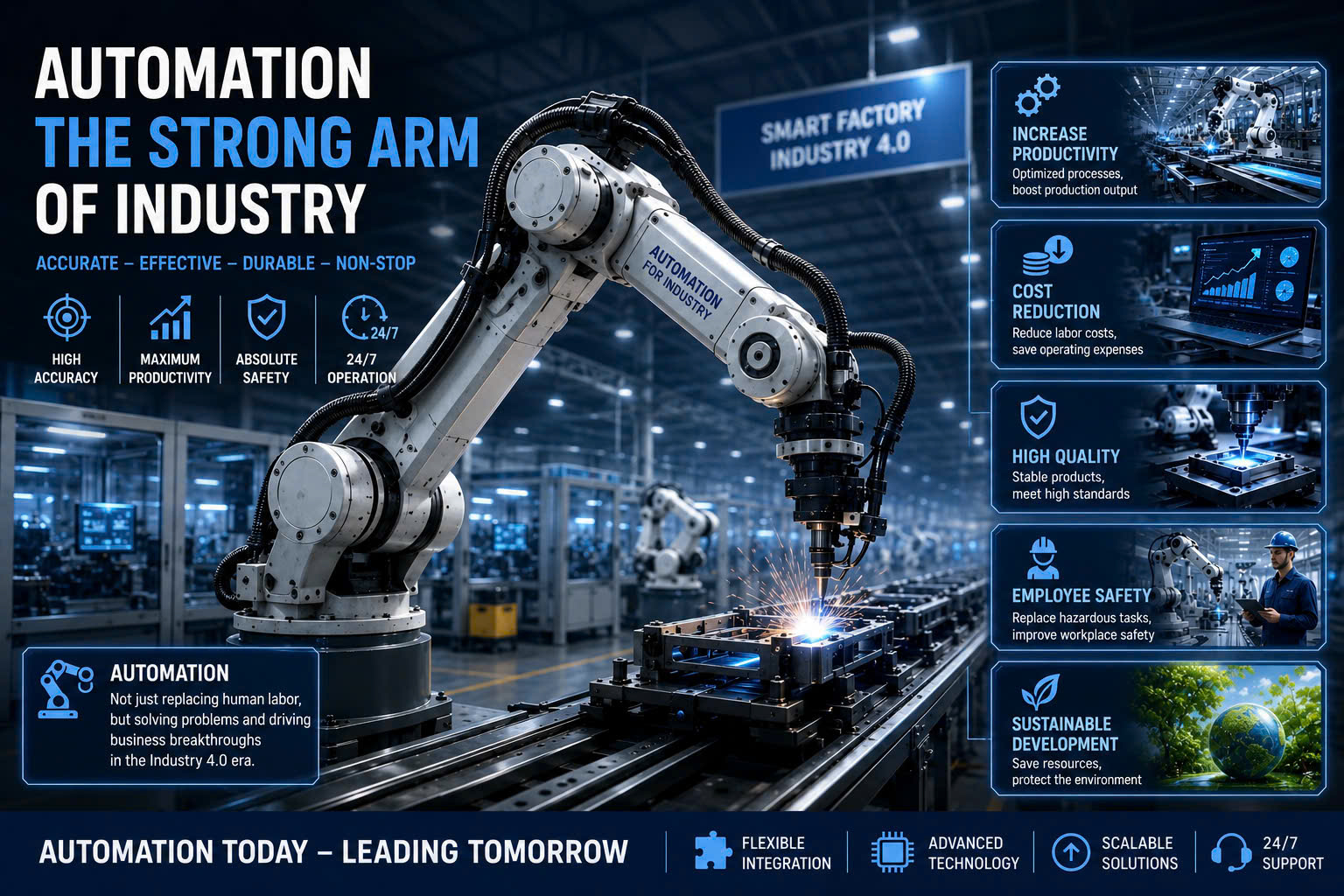 Automation – The Powerful Arm of Modern Industry